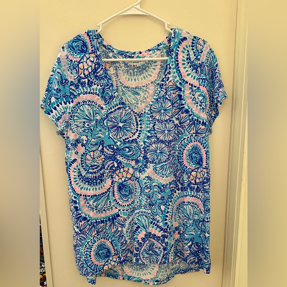 Lilly Pulitzer ladies top size large
